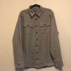Men’s Flannel / Grey / Size Large Tall
